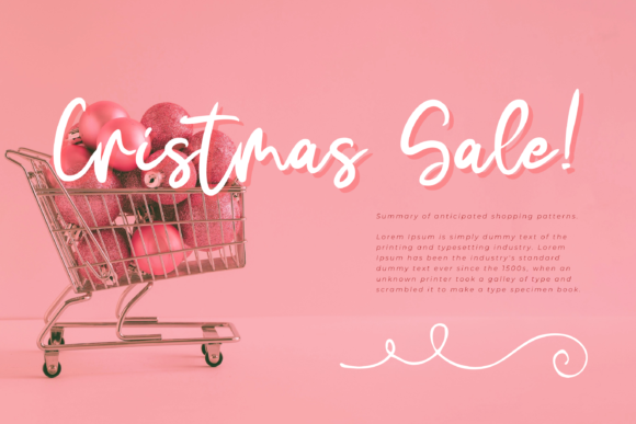 Christmas Booster Font Poster 7