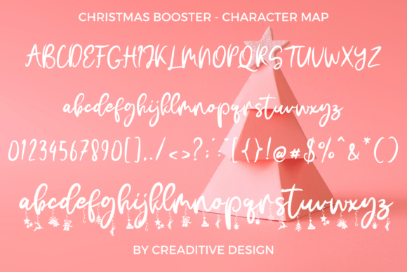 Christmas Booster Font Poster 8