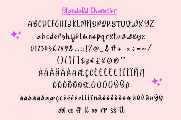 Christmas Breakfast Font Poster 12
