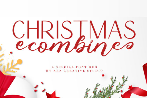 Christmas Combine Font Poster 1