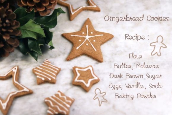 Christmas Cookies Font Poster 4