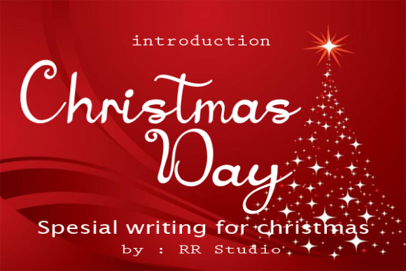 Christmas Day Font