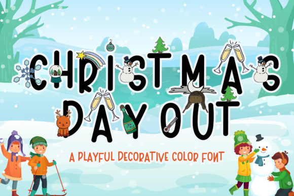 Christmas Day out Font