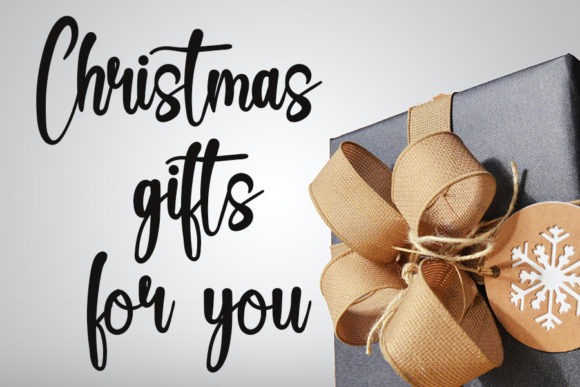 Christmas Family Font Poster 4