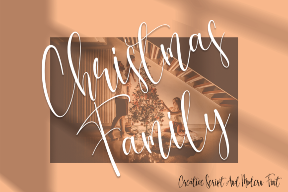 Christmas Family Font Poster 1