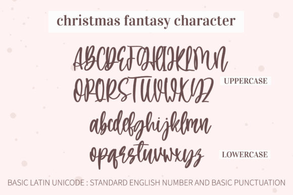 Christmas Fantasy Font Poster 17
