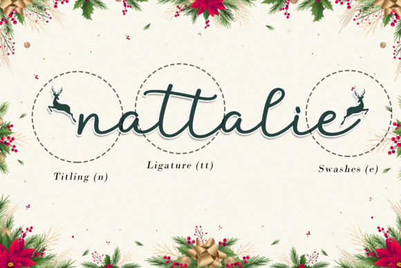 Christmas Glad Font Poster 7