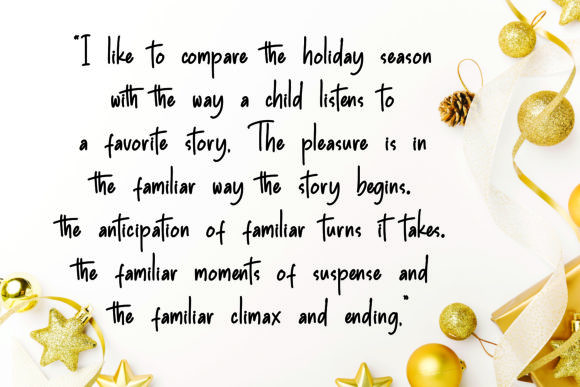 Christmas Glitter Font Poster 2