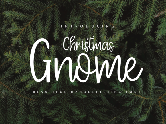 Christmas Gnome Font Poster 1