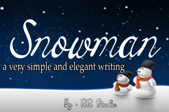 Christmas Gnomes Font Poster 2
