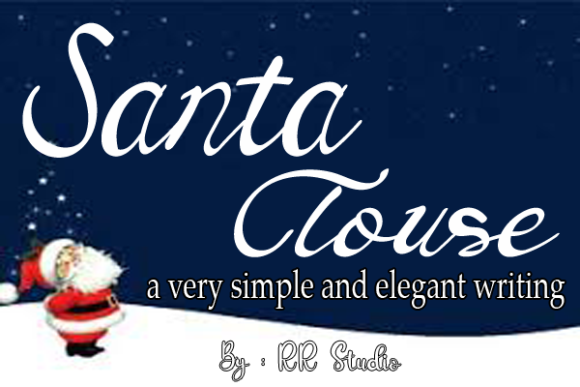 Christmas Gnomes Font Poster 3