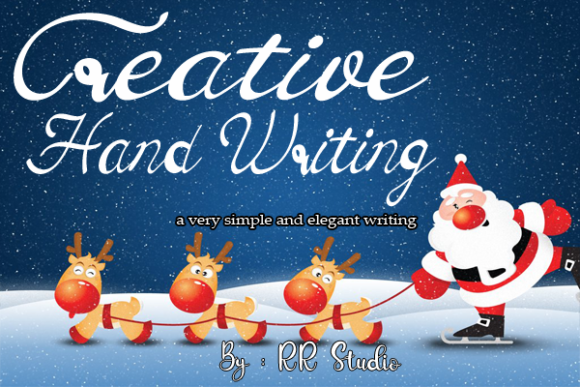 Christmas Gnomes Font Poster 4