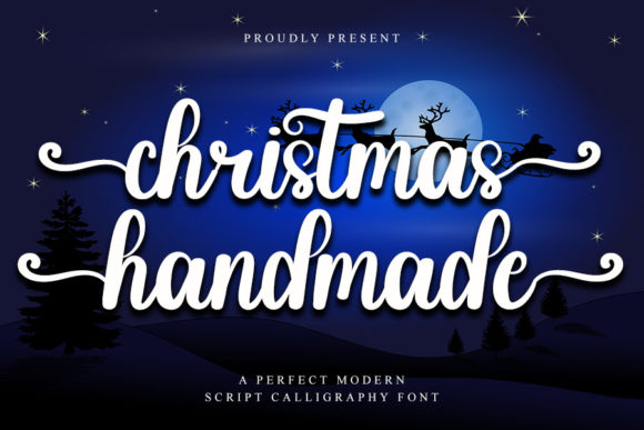 Christmas Handmade Font