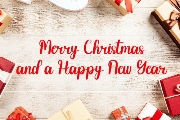 Christmas Handmade Font Poster 2