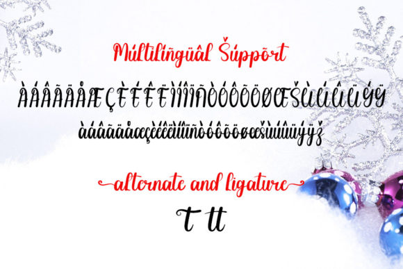 Christmas Handmade Font Poster 7
