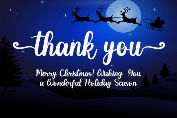 Christmas Handmade Font Poster 8