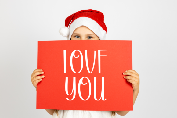 Christmas in Winter Font Poster 5