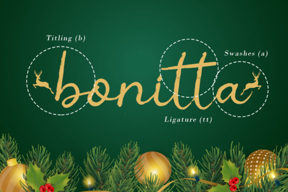 Christmas Ink Font Poster 8