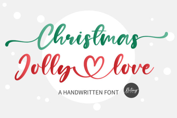Christmas Jolly Love Font Poster 1