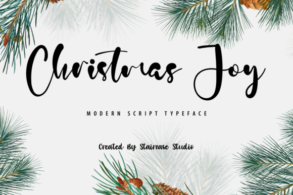 Christmas Joy Font Poster 1