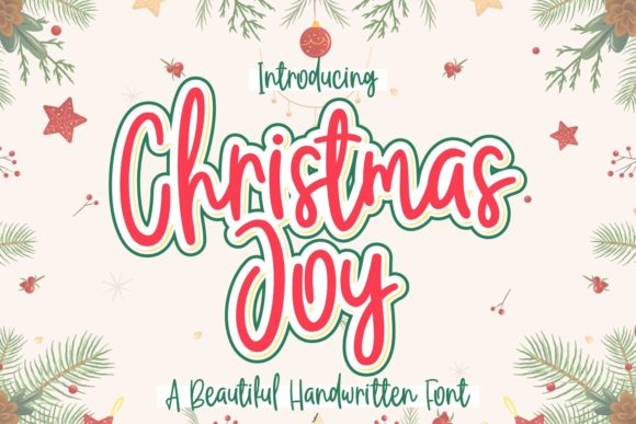 Christmas Joy Font Poster 1