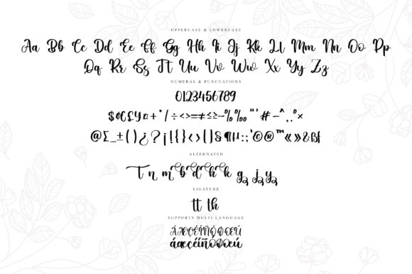 Christmas Lights Font Poster 5