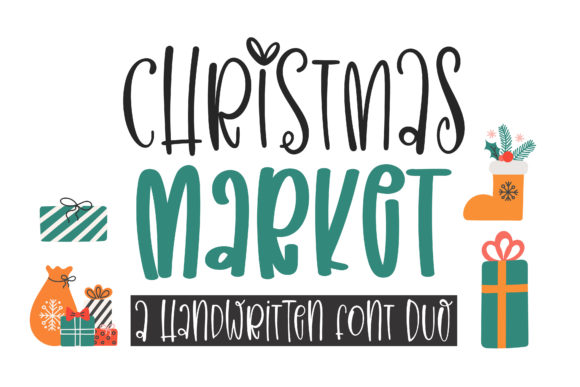 Christmas Market Font Poster 1