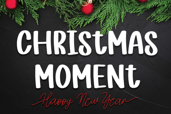 Christmas Moment Font