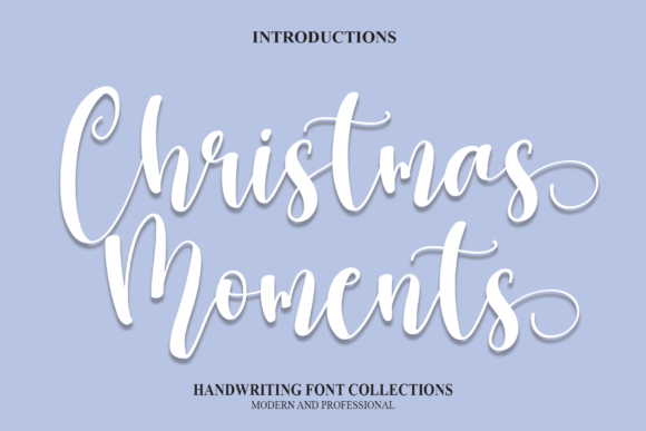 Christmas Moments Font Poster 1