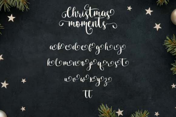 Christmas Moments Font Poster 12