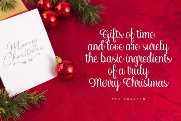 Christmas Moments Font Poster 6