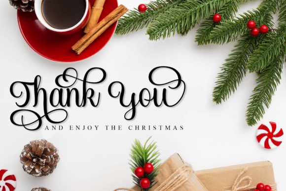 Christmas Moments Font Poster 10