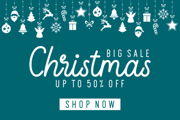 Christmas Monocute Font Poster 2