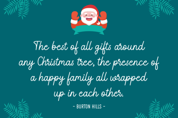 Christmas Monocute Font Poster 3