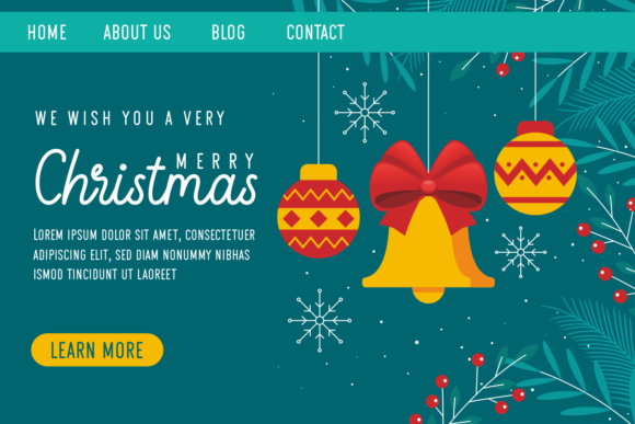 Christmas Monocute Font Poster 4