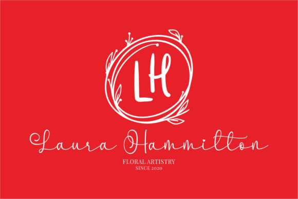 Christmas Party Font Poster 9