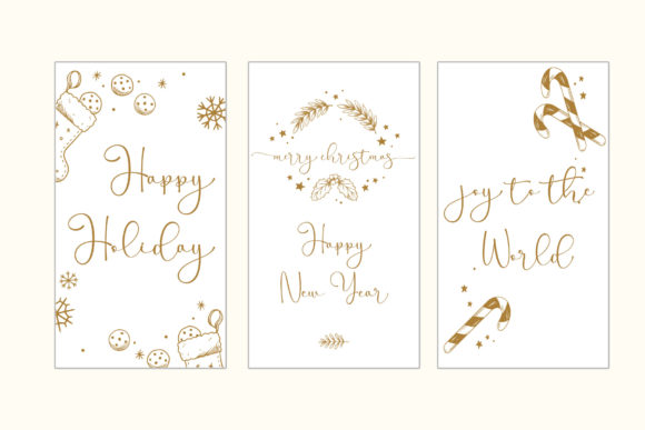 Christmas Praise Font Poster 6