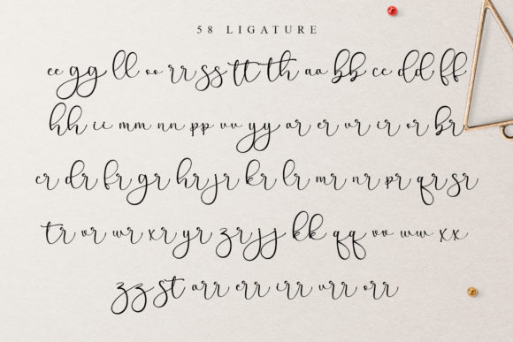 Christmas Praise Font Poster 8