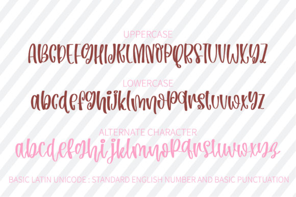 Christmas Reindeer Font Poster 2