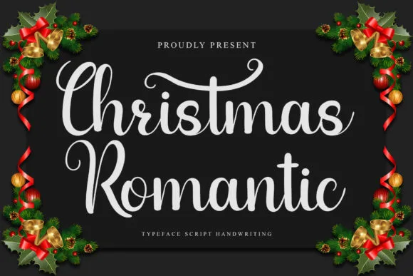 Christmas Romantic Font Christmas Romantic Font Poster 1