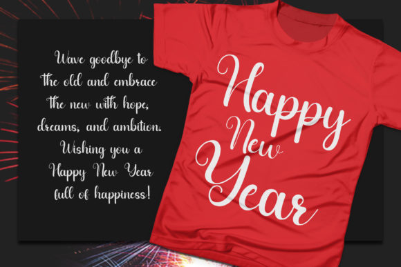 Christmas Romantic Font Poster 3