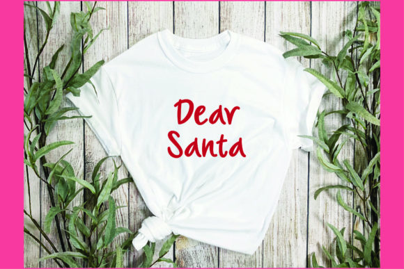 Christmas Santa Font Poster 3