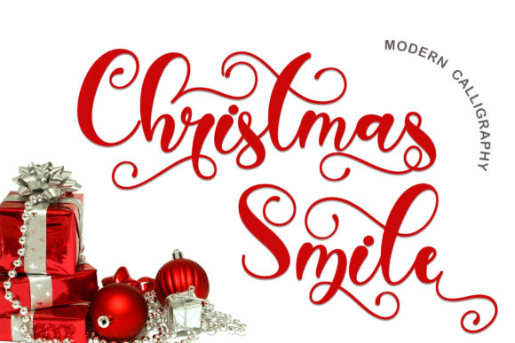 Christmas Smile Font Poster 1