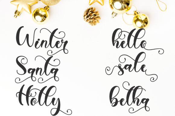 Christmas Smile Font Poster 5