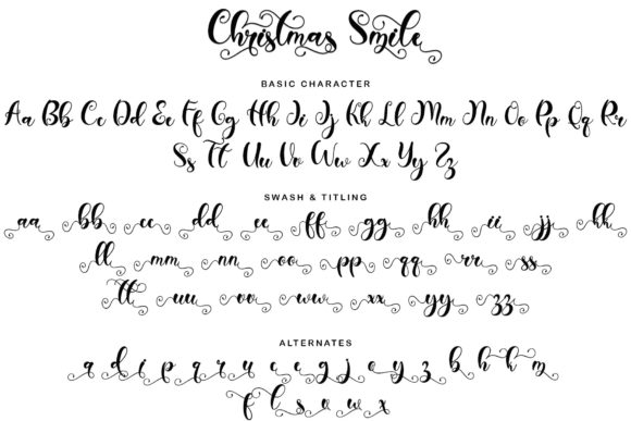 Christmas Smile Font Poster 7