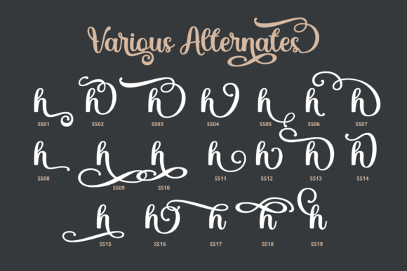 Christmas Snowy Font Poster 2