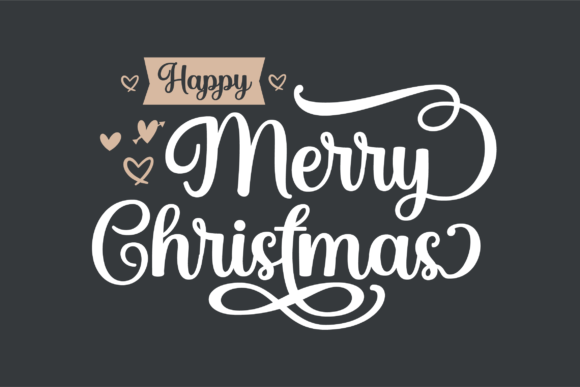 Christmas Snowy Font Poster 5
