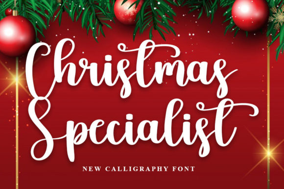 Christmas Specialist Font Poster 1