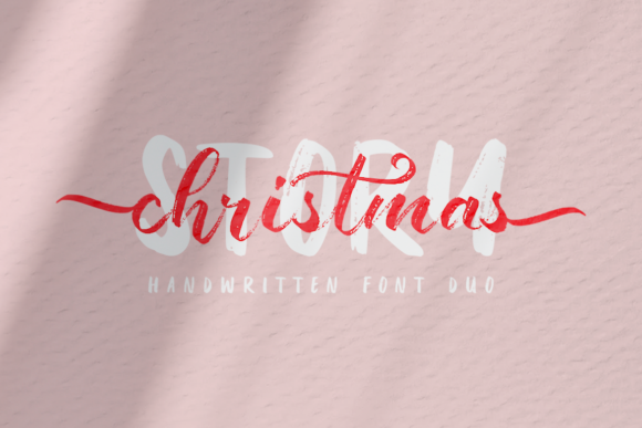 Christmas Story Font Poster 1