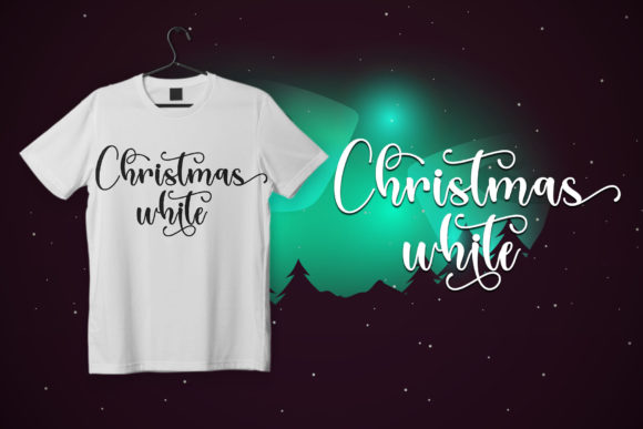Christmas Style Font Poster 3